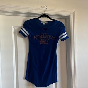Blue Athletic Dept T-Shirt